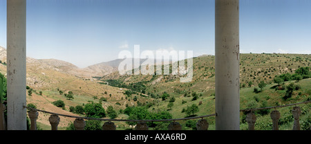 Landscape, Zarafshan, Silk Road Uzbekistan Stock Photo