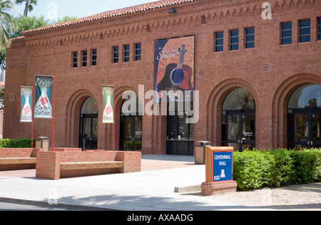 Centennial Hall University of Arizona Tucson Stock Photo