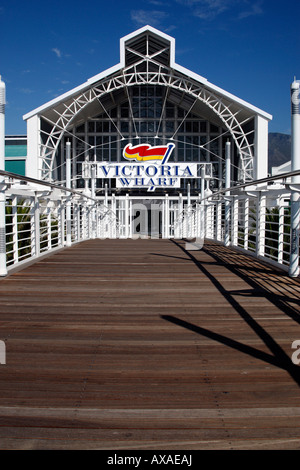 entrance to victoria wharf V&A waterfront was completed in 2007 cape town western cape province south africa Stock Photo