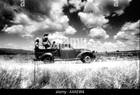 Alter Pick-up Truck Argentinien Stock Photo