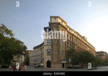 AAD73288 State Bank of India Building Horniman Circle Bombay Mumbai Maharashtra India Stock Photo