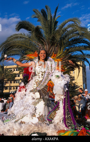 Carnival in Playa del Ingles, Gran Canaria, Canary Islands, Spain Stock Photo