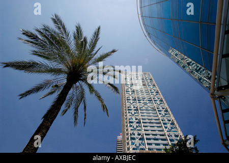 ESP Spain Barcelona Barceloneta Barcelona Hotel des Arts Stock Photo