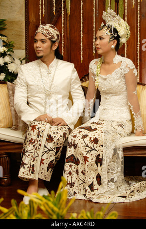 Indonesian wedding ceremony Jakarta Indonesia Stock Photo