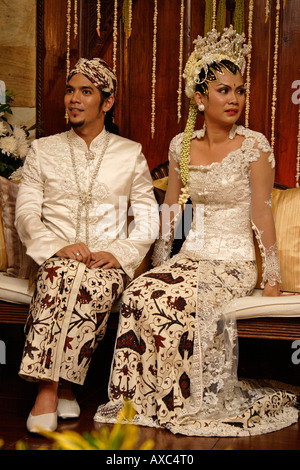 Indonesian wedding ceremony Jakarta Indonesia Stock Photo