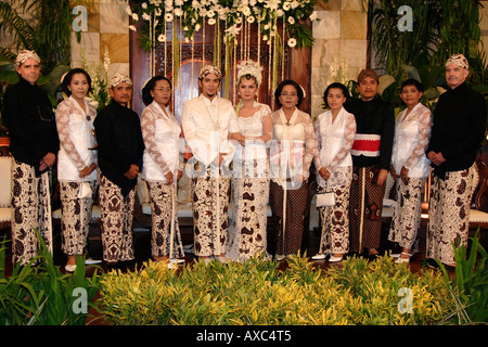 Indonesian wedding ceremony Jakarta Indonesia Stock Photo