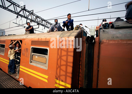 Gambir Railway station Jakarta Indonesia Stock Photo