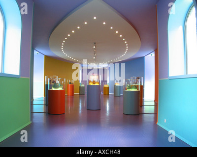 ehibition hall in Groninger Museum Groningen Netherlands Stock Photo