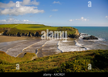 Stradbally Cove, The Copper Coast, County Waterford, Ireland Stock Photo