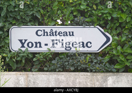 Chateau Yon Figeac. Saint Emilion, Bordeaux, France Stock Photo
