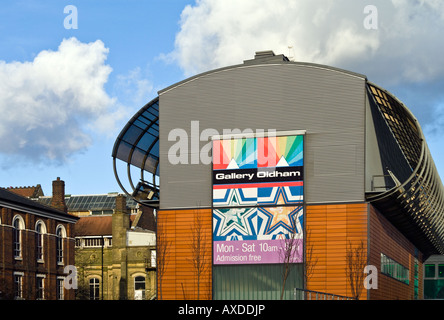 New Art Gallery and Library Oldham Stock Photo