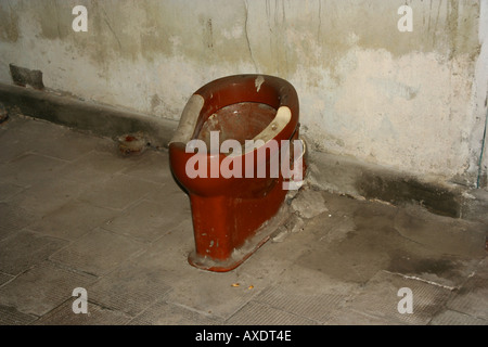 primitive camping toilet
