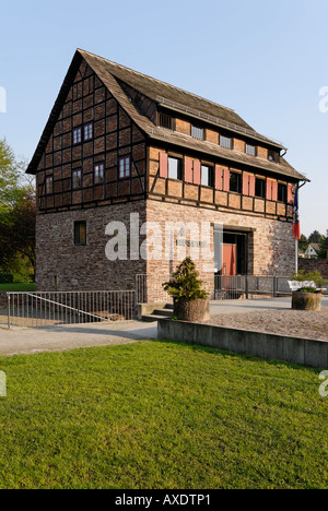 Bodenwerder at the Weser near Holzminden Lower Saxony Germany Muenchhausen Museum Stock Photo