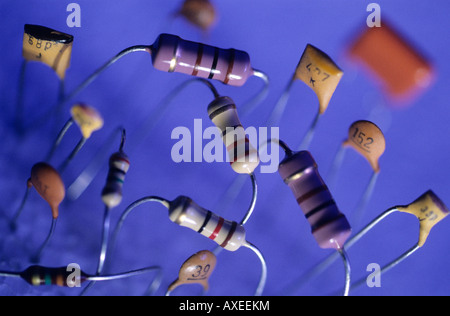 electronic symbol concept Stock Photo
