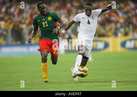 Ghana vs. Cameroon, Africa Cup of Nations 2008 Stock Photo