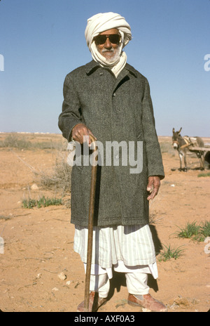 Africa Egypt Bedouin farmers Stock Photo