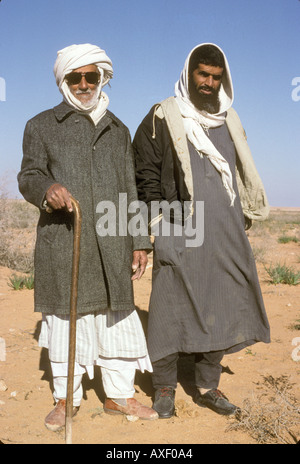 Africa Egypt Bedouin farmers Stock Photo