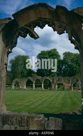 Hailes Abbey, near Winchcombe, the Cotswolds, Gloucestershire, England, UK Stock Photo