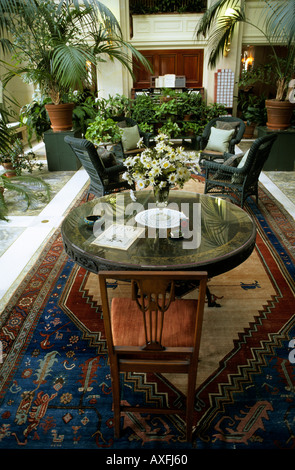 Victorian conservatory George Eastman house and museum Rochester New York state USA Stock Photo