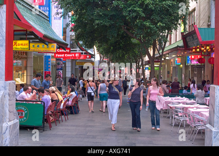 Dixon Street the heart of Sydney's Chinatown, Sydney, Australia Stock Photo