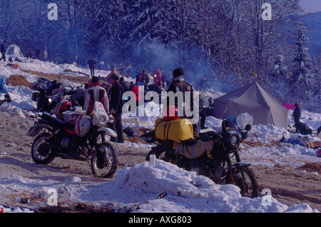 Elefantentreffen Solla Thurmannsbang Bayerischer Wald Bavaria Germany. Photo by Willy Matheisl Stock Photo