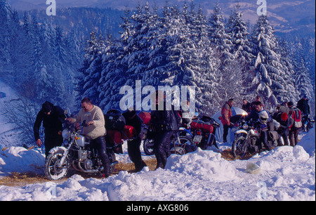 Elefantentreffen Solla Thurmannsbang Bayerischer Wald Bavaria Germany. Photo by Willy Matheisl Stock Photo