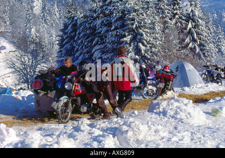 Elefantentreffen Solla Thurmannsbang Bayerischer Wald Bavaria Germany. Photo by Willy Matheisl Stock Photo