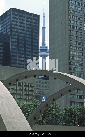 City of Toronto from the CN Tower Stock Photo - Alamy
