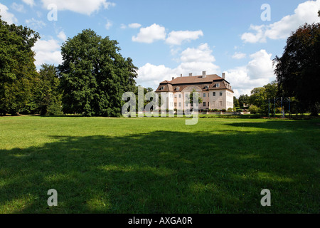 Cottbus, Schloßpark Branitz, Pleasureground und Schloß Stock Photo