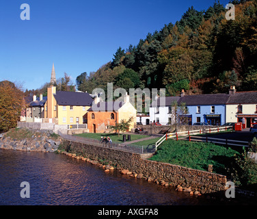 Ireland, County Wicklow, Avoca, village bridge Stock Photo - Alamy