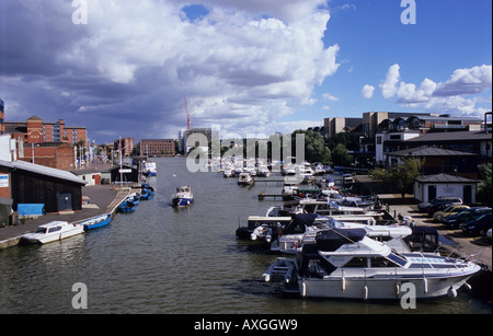 Fossdyke Navigation, Lincoln, Lincolnshire, United Kingdom Stock Photo ...