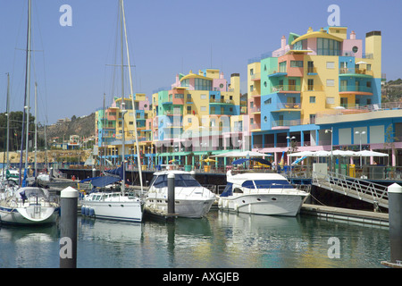 Portugal Algarve Albufeira, the marina Stock Photo