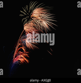 Firework Display Stock Photo