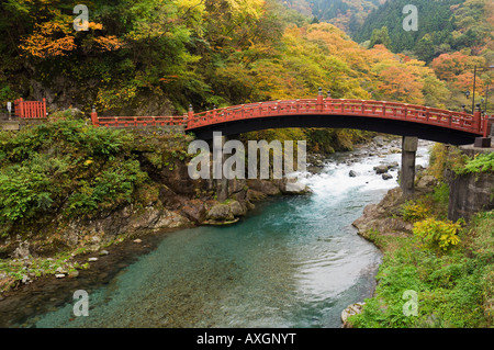 Shinkyo Sacred Bridge, Nikko, Honshu, Japan