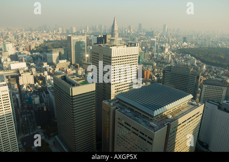 Overview of Tokyo, Japan Stock Photo