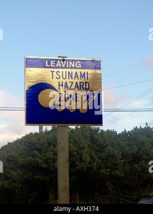 Tsunami warning for oregon coast