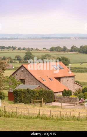 A BARN CONVERSION IN GLOUCESTERSHIRE UK Stock Photo