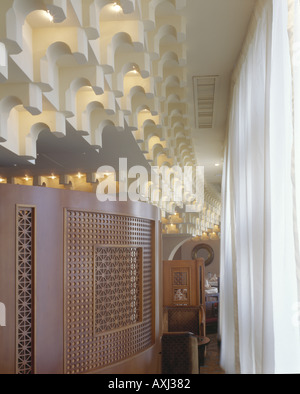 CORINTHIA BAB AFRICA HOTEL, BUTLIN DESIGN, TRIPOLI, LIBYA Stock Photo