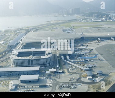 CHEK LAP KOK HONG KONG INTERNATIONAL AIRPORT Stock Photo