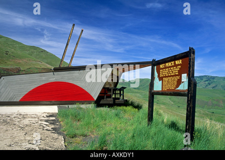 Nez Perce National Historical Park at White bird Idaho Stock Photo