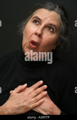 Chest Pains Stock Photo