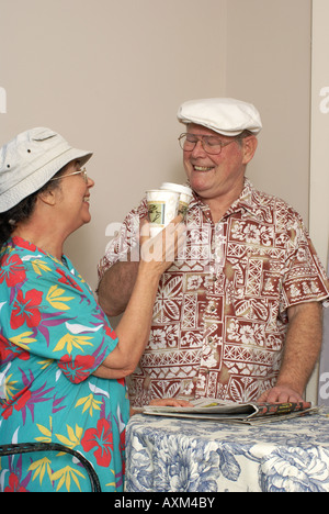 Couple Toasting Stock Photo