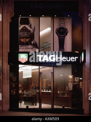 TAG HEUER RETAIL OUTLET Stock Photo Alamy