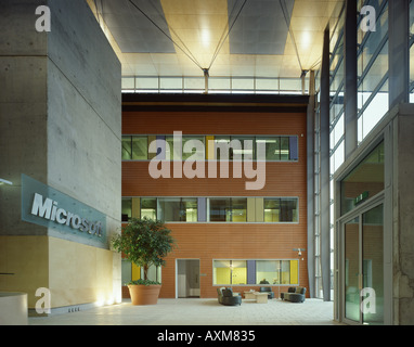 MICROSOFT RESEARCH BUILDING CAMBRIDGE UNIVERSITY Stock Photo