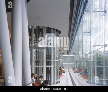 SENDAI MEDIATHEQUE, TOYO ITO, SENDAI, JAPAN Stock Photo