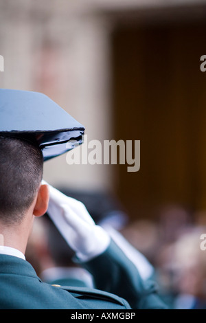 Guardia Civil, tricornio (three-cornered hat Stock Photo - Alamy
