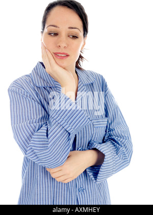 Young Woman With Toothache Model Released Stock Photo