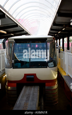 Seattle Washington State USA Monorail at Seattle Center monorail station Seattle Stock Photo