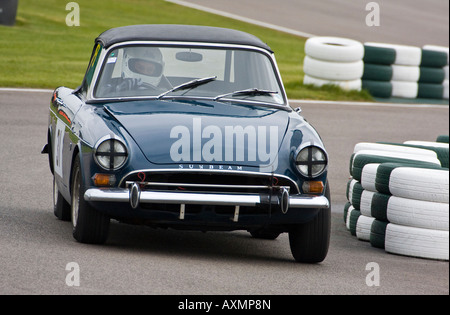 1965 Sunbeam Tiger Mk1 during the GRRC Spring Sprint at Goodwood, Sussex, UK. Stock Photo