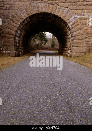 Stone Bridge located in Acadia National Park which is in the state of ...